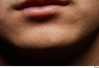 HD Facse Skin Yoshinaga Kuri chin face lips mouth skin…